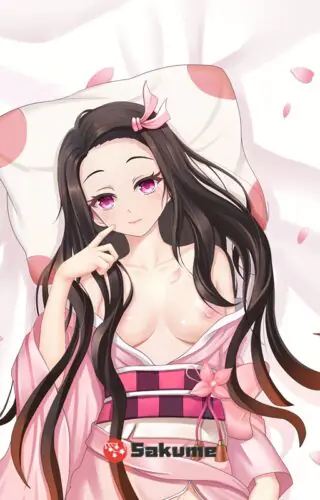 Sakume 9323835 H Nezuko Kamado Demon Slayer Kimetsu no Yaiba Waifu Pillow Dakimakura 1